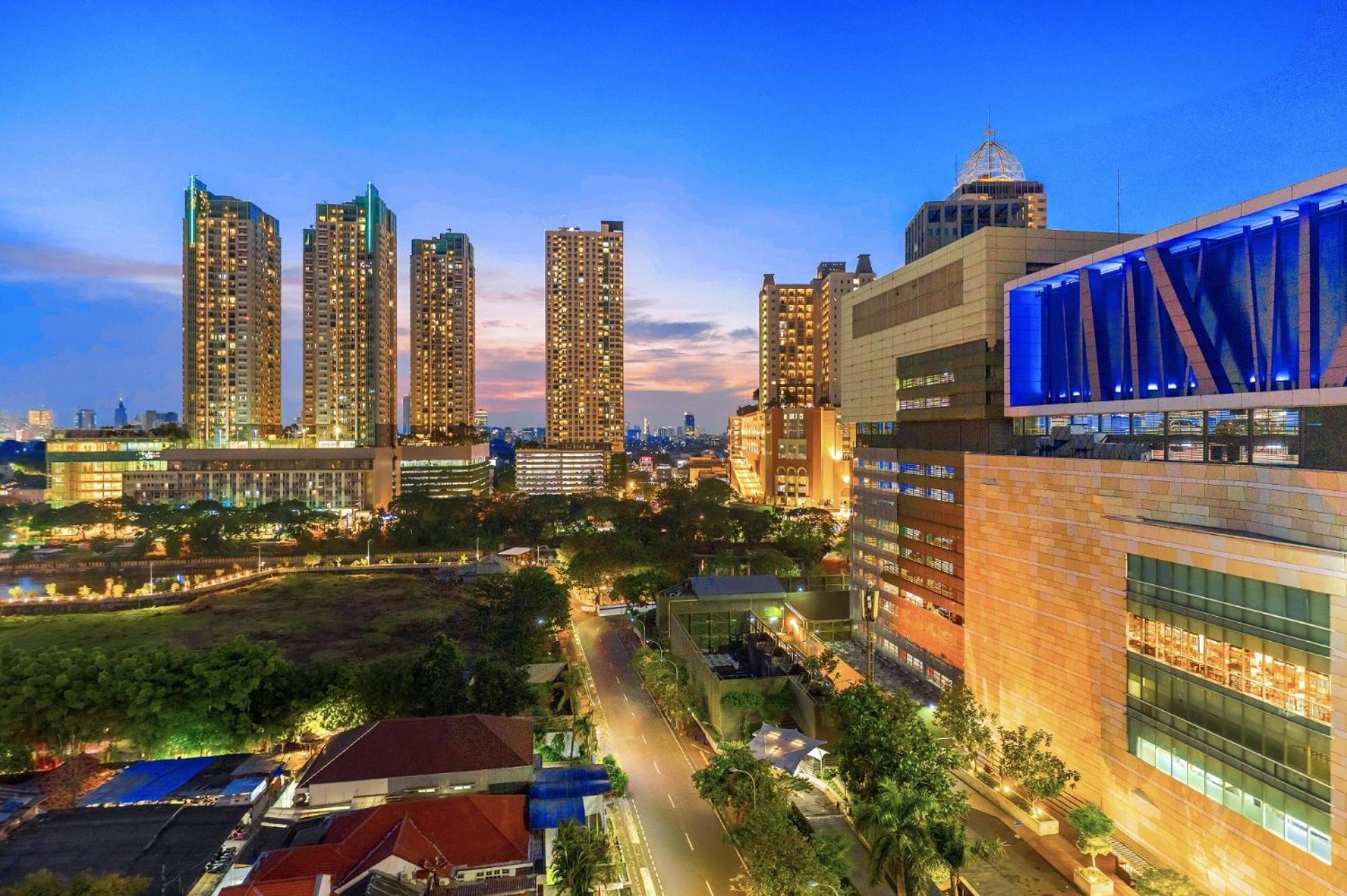 Grand Thamrin Hotel Jacarta Exterior foto